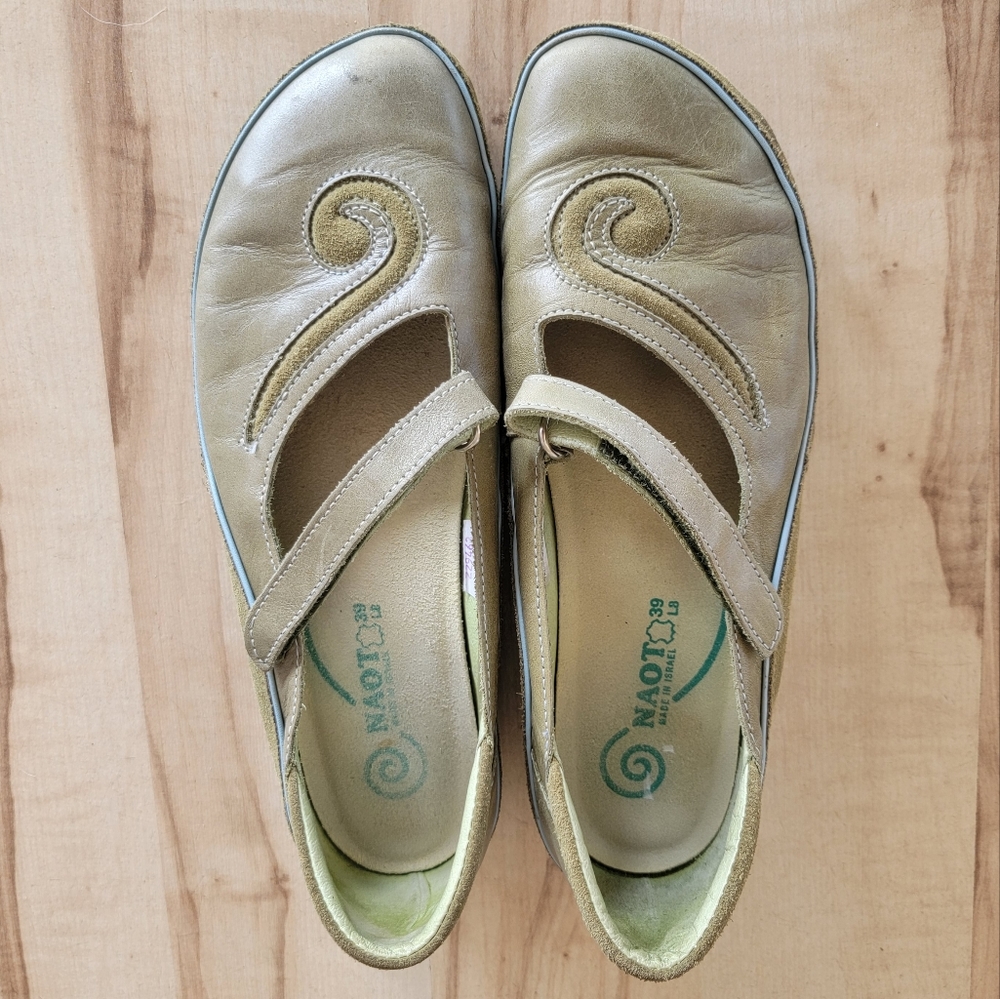 Naot Leather Mary Janes - Matai